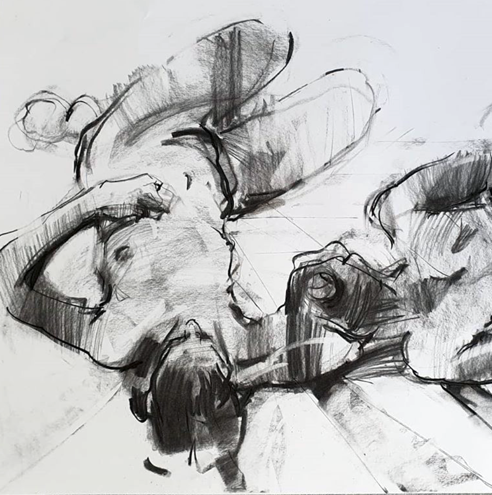 Aktzeichnung von Satenik Ghulijanyan