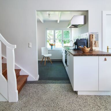 Wohnküche im Atelierhaus Wohnküche im Atelierhaus