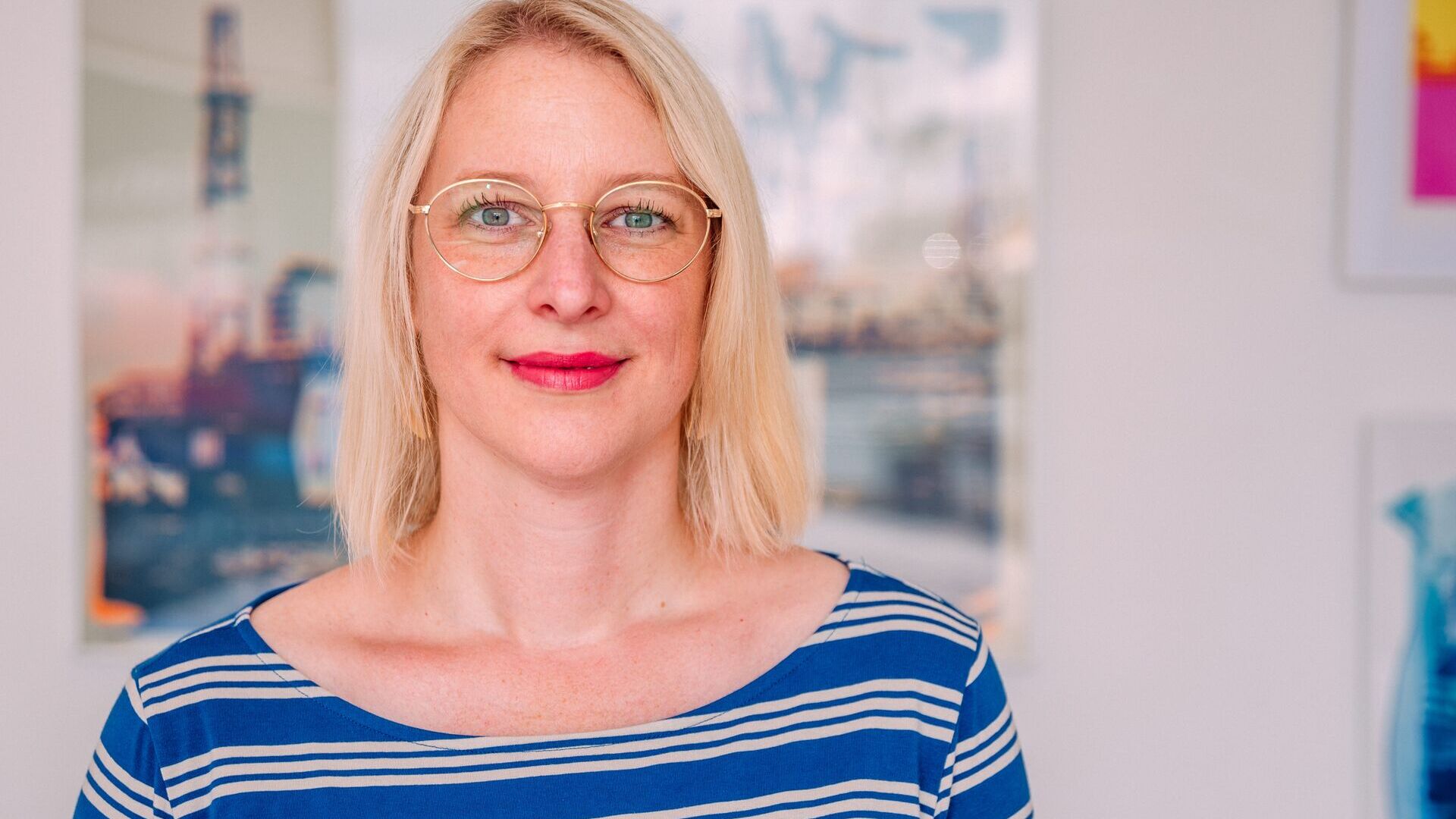 Siebdruckkünstlerin Johanna Nissen