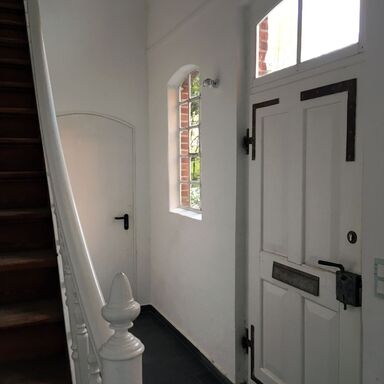 Eingang zum Loft Haupthaus Eingang zum Loft Haupthaus