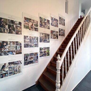 Treppenhaus zum Loft